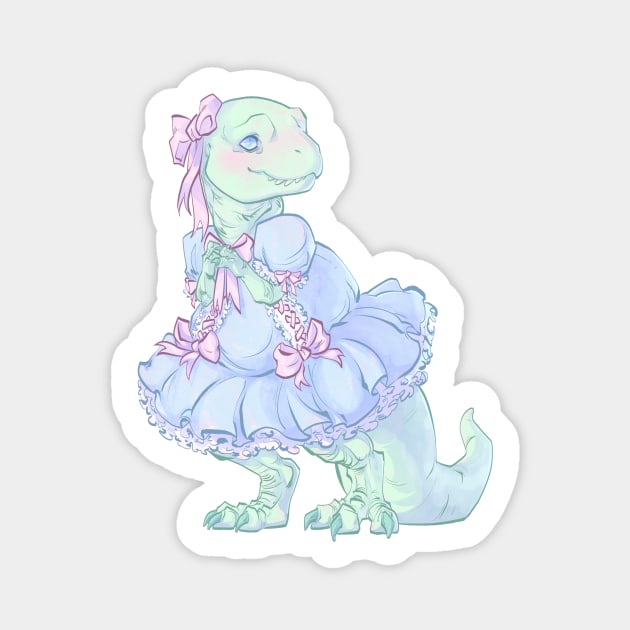 Pastel Rex Sticker by SelkieIngenue